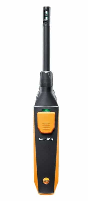 Termohigrometr z aplikacją mobilną Testo 605i – widok dodatkowy 3 (miniatura)