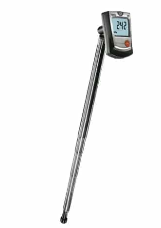 Anemometr Testo 405 z teleskopową sondą termiczną