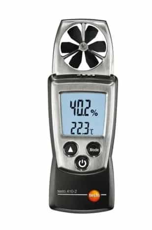 Anemometr wiatraczkowy Testo 410-2