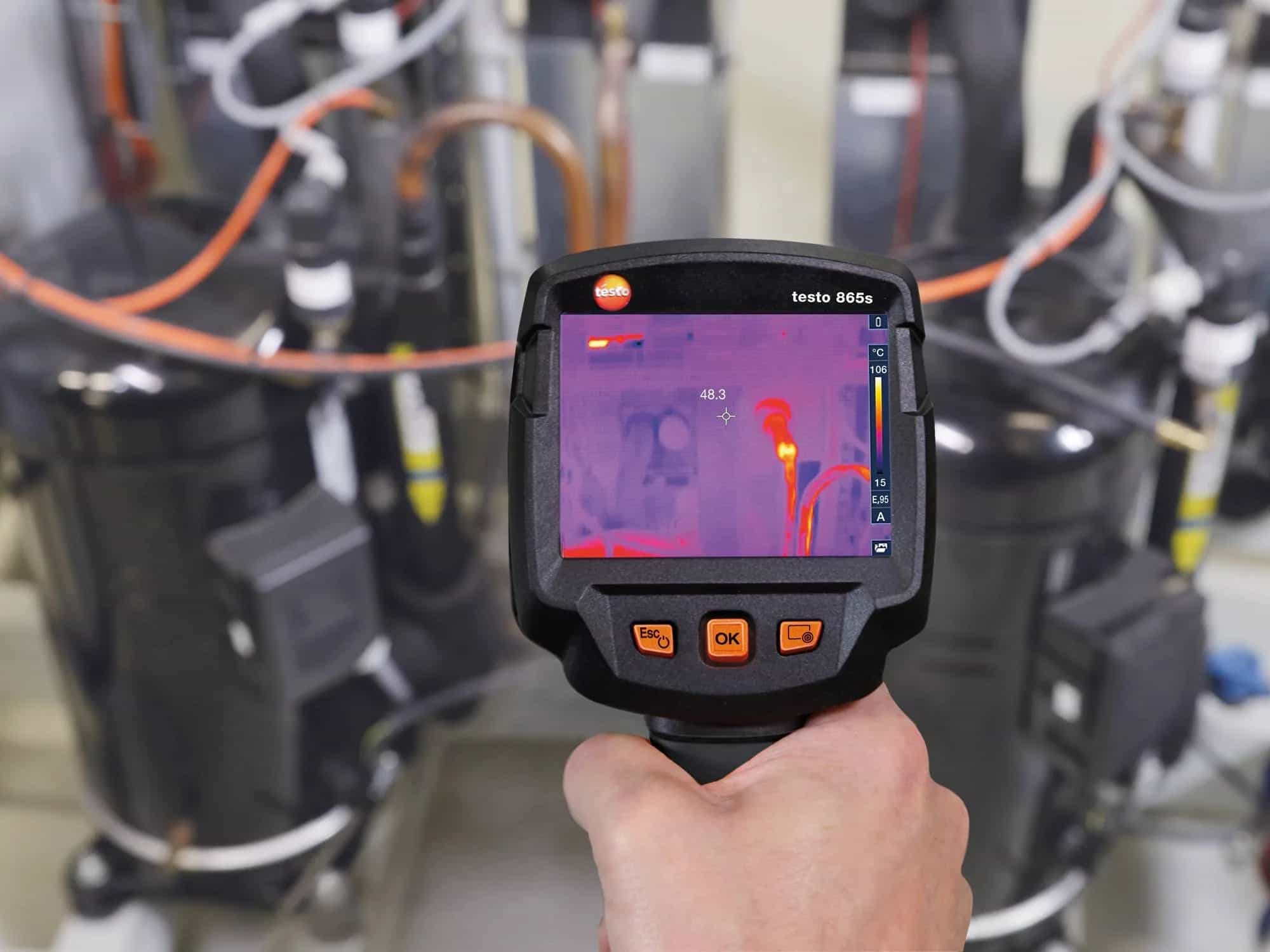 Kamera termowizyjna Testo 865s – widok dodatkowy 7 (miniatura)