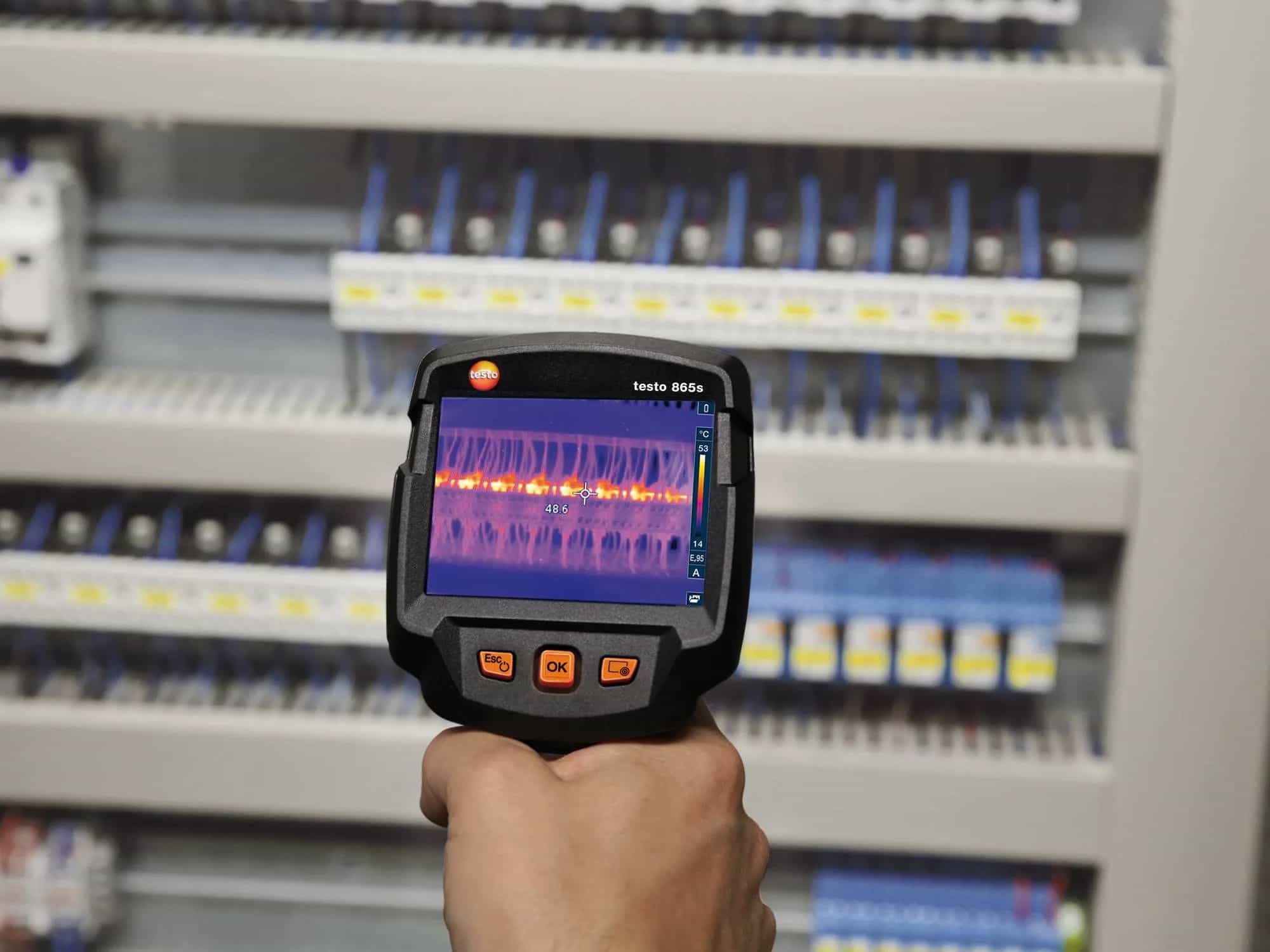 Kamera termowizyjna Testo 865s – widok dodatkowy 8 (miniatura)