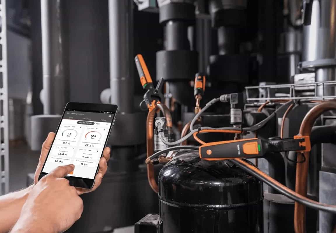 Zestaw SmartSond Testo do pomiarów w systemach HVAC/R – widok dodatkowy 5 (miniatura)