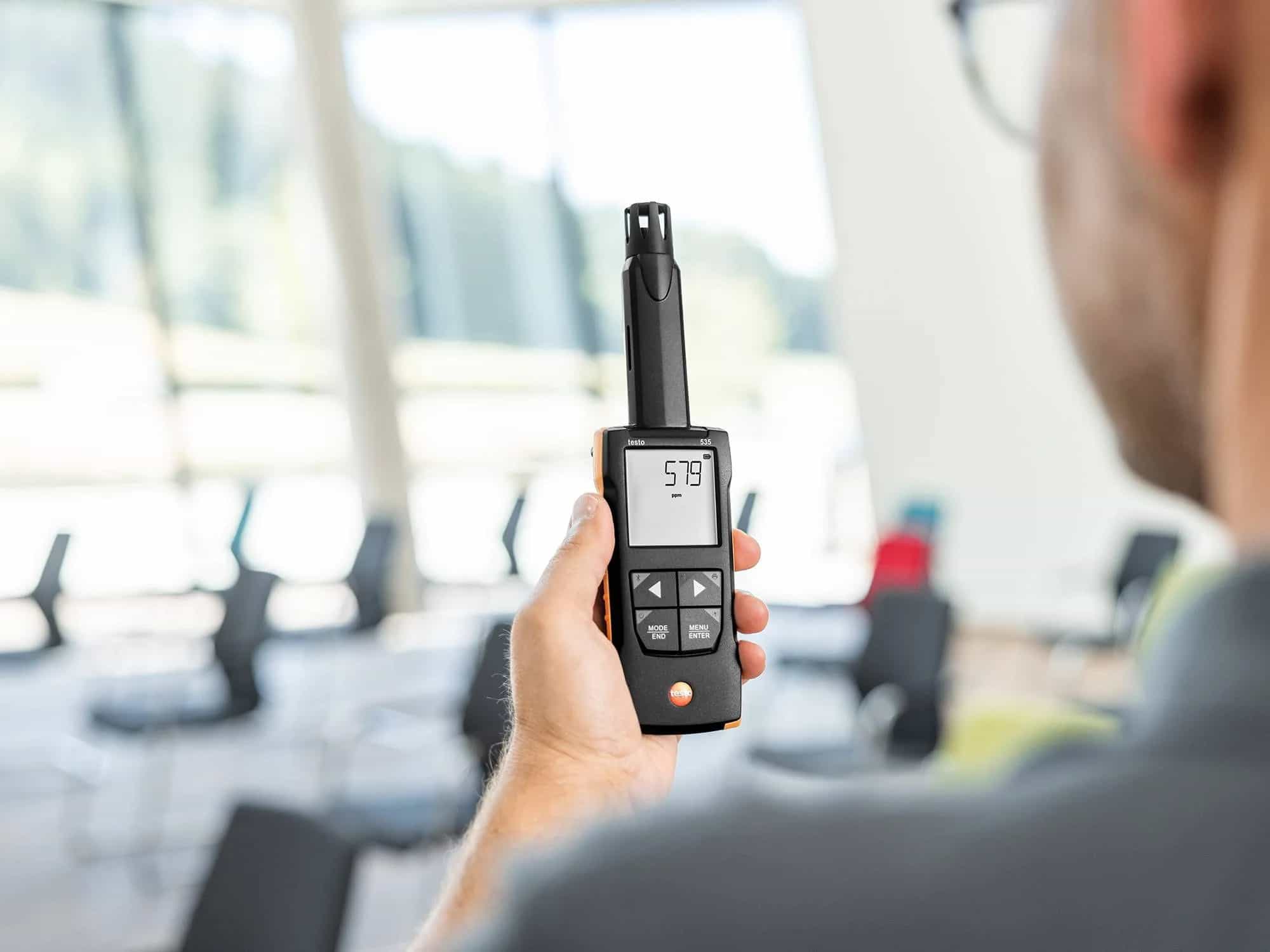 Miernik stężenia CO2 z połączeniem Bluetooth Testo 535 – widok dodatkowy 3 (miniatura)