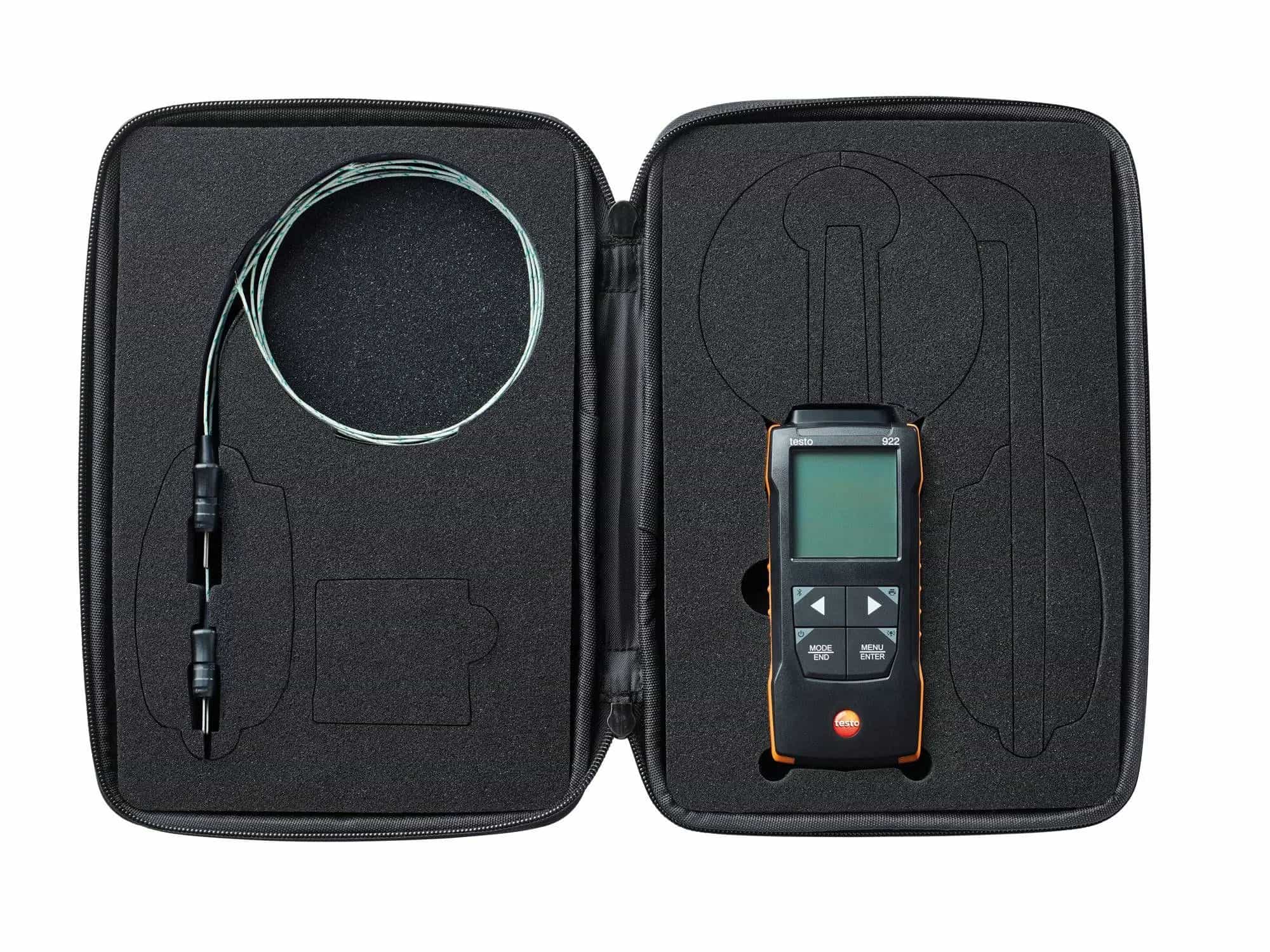 Termometr różnicowy z 2 sondami - Testo 922 – widok dodatkowy 4 (miniatura)