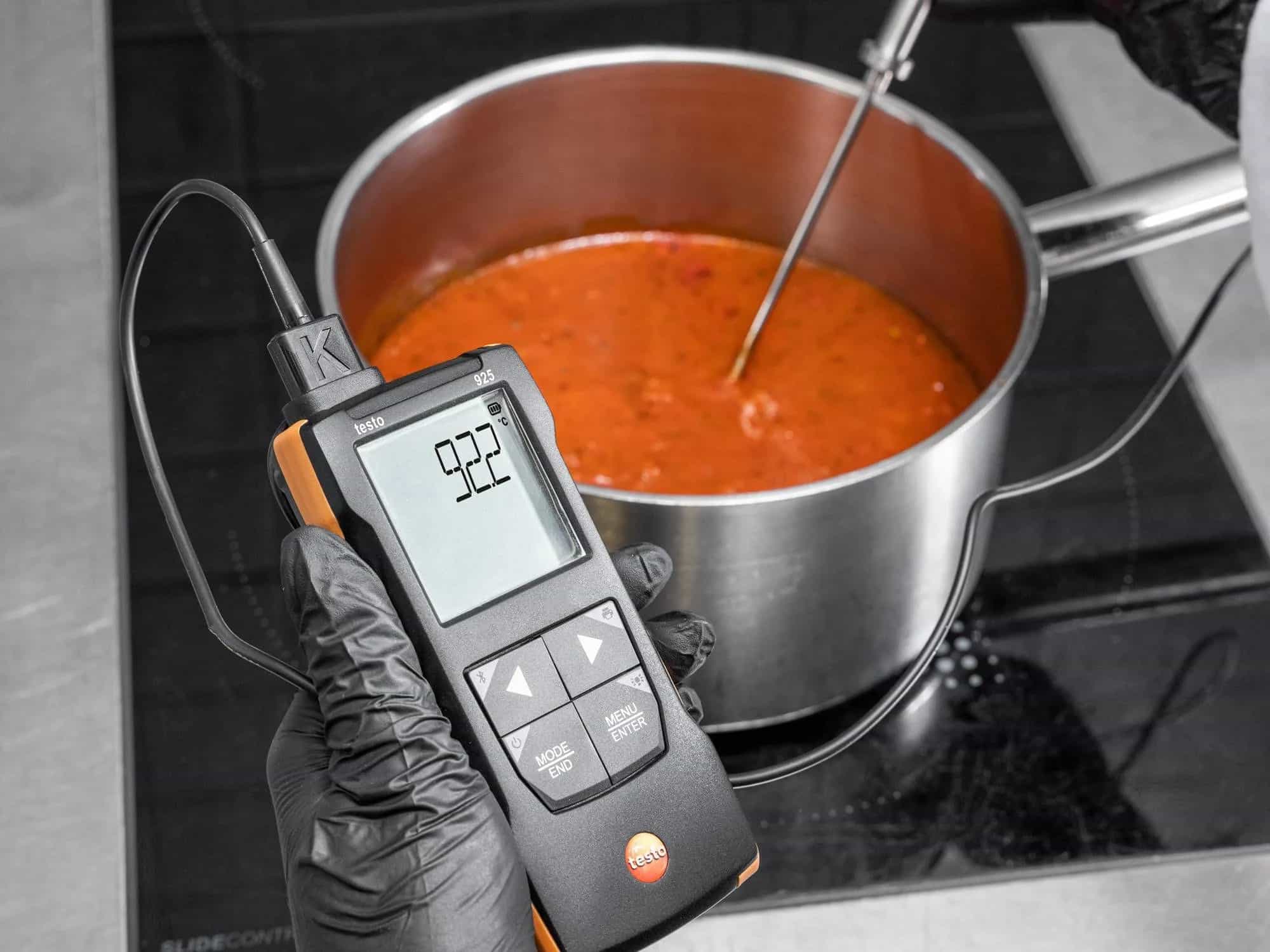 Termometr cyfrowy z sondą termoparową typu K - Testo 925 – widok dodatkowy 9 (miniatura)