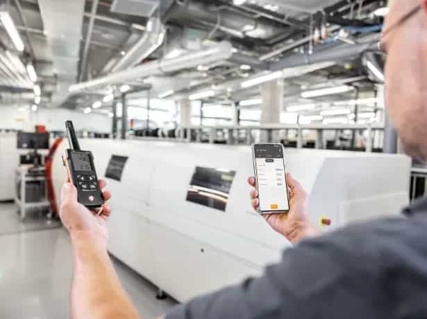 Termohigrometr testo 625 współpracujący z aplikacją mobilną – widok dodatkowy 7 (miniatura)