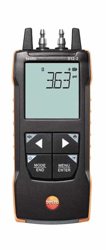 Cyfrowy manometr z aplikacją Testo 512-2