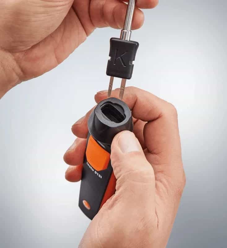 Termometr Bluetooth z sondą temperatury powierzchni Testo 915i – zdjęcie produktu (miniatura)