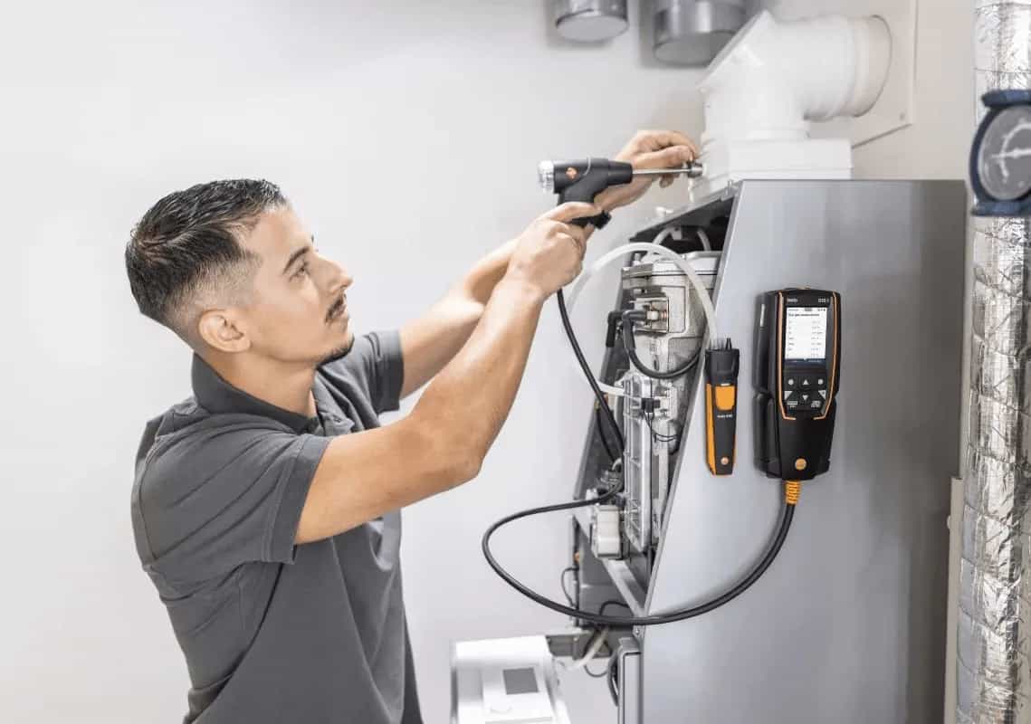 Analizator spalin Testo 310 II EN z drukarką – widok dodatkowy 12 (miniatura)