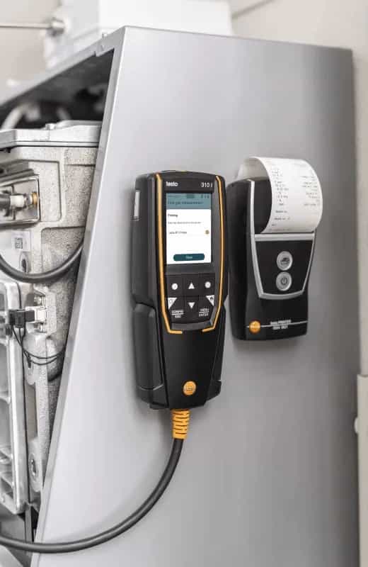 Analizator spalin Testo 310 II EN z drukarką – widok dodatkowy 13 (miniatura)