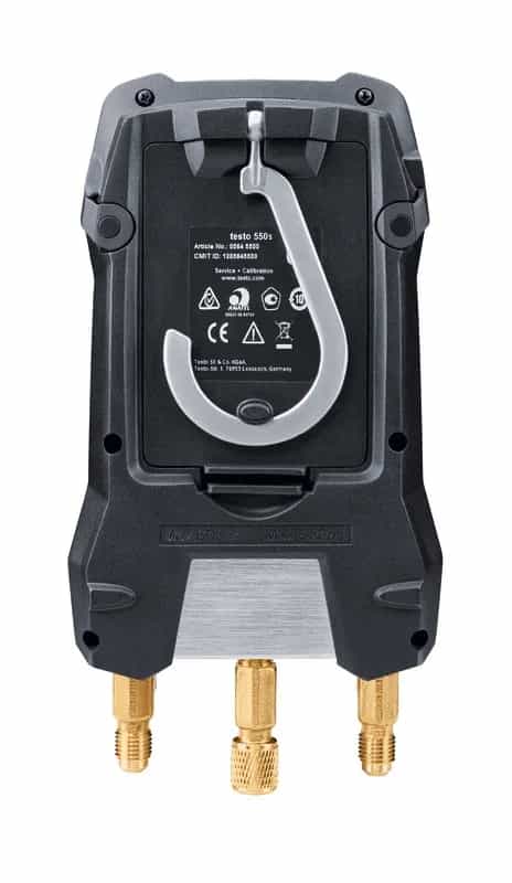 Elektroniczna oprawa zaworowa Testo 550s Smart z zaciskowymi termometrami Testo 115i – widok dodatkowy 7 (miniatura)