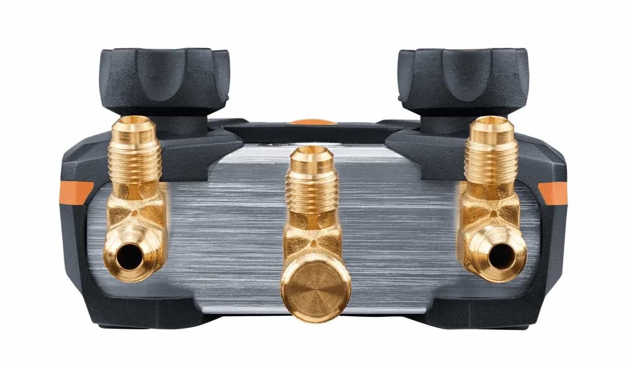 Elektroniczna oprawa zaworowa Testo 550s Smart z zaciskowymi termometrami Testo 115i – widok dodatkowy 8 (miniatura)