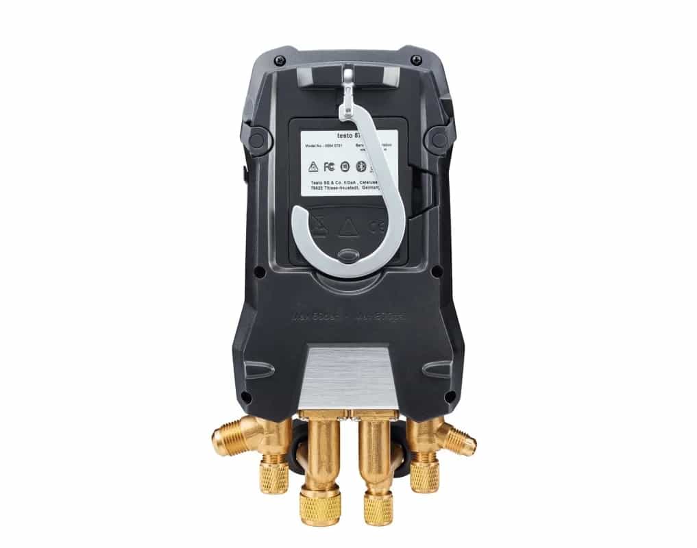 Oprawa zaworowa HVAC/R Testo 570s Smart Vacuum – sondy i amperomierz – widok dodatkowy 3 (miniatura)
