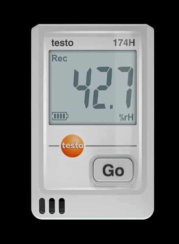 Rejestrator temperatury i wilgotności Testo 174 H – widok dodatkowy 2 (miniatura)
