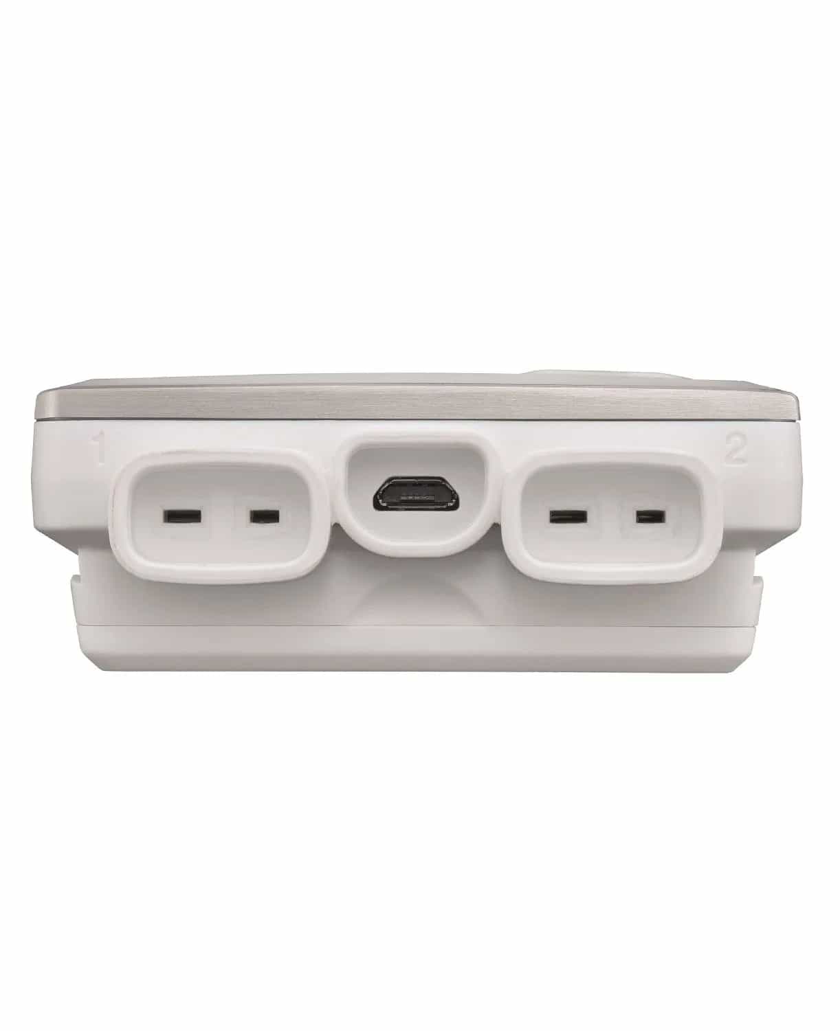 Dwa gniazda na sondy termoparowe TC i port USB w rejestratorze Testo Saveris 2-T3 (miniatura)