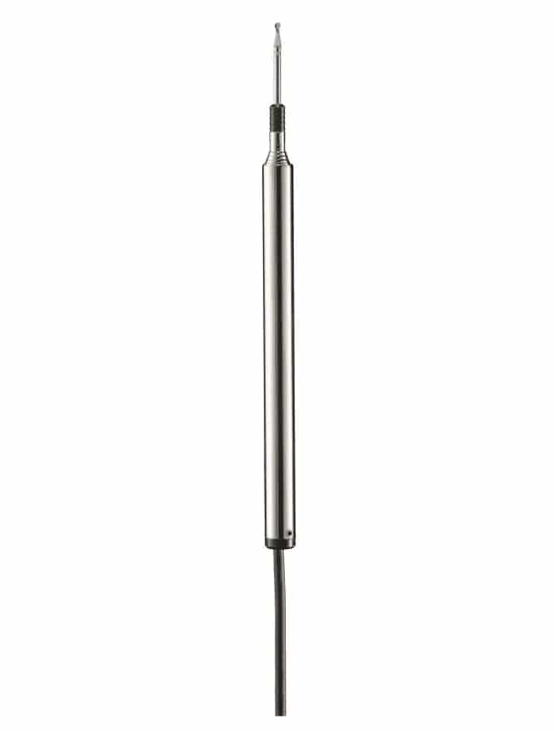 Cyfrowa sonda termoanemometryczna Testo (Ø 3 mm)