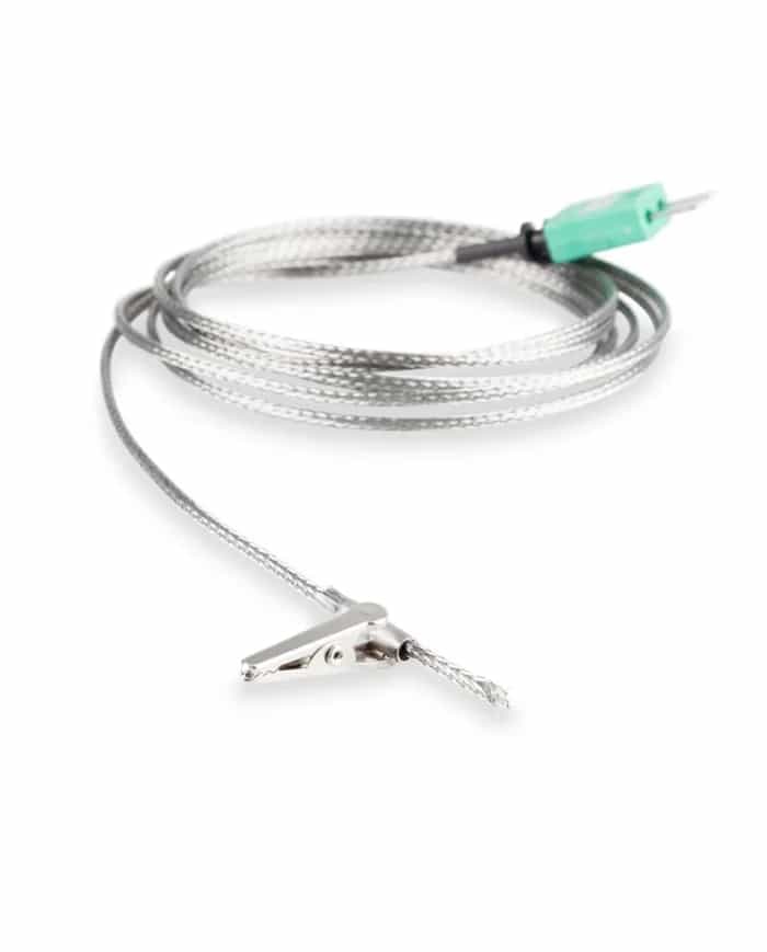 Sonda do piekarnika i grilla ETI 133-041 z zaciskiem krokodylkowym, typ K, -50 do +350°C