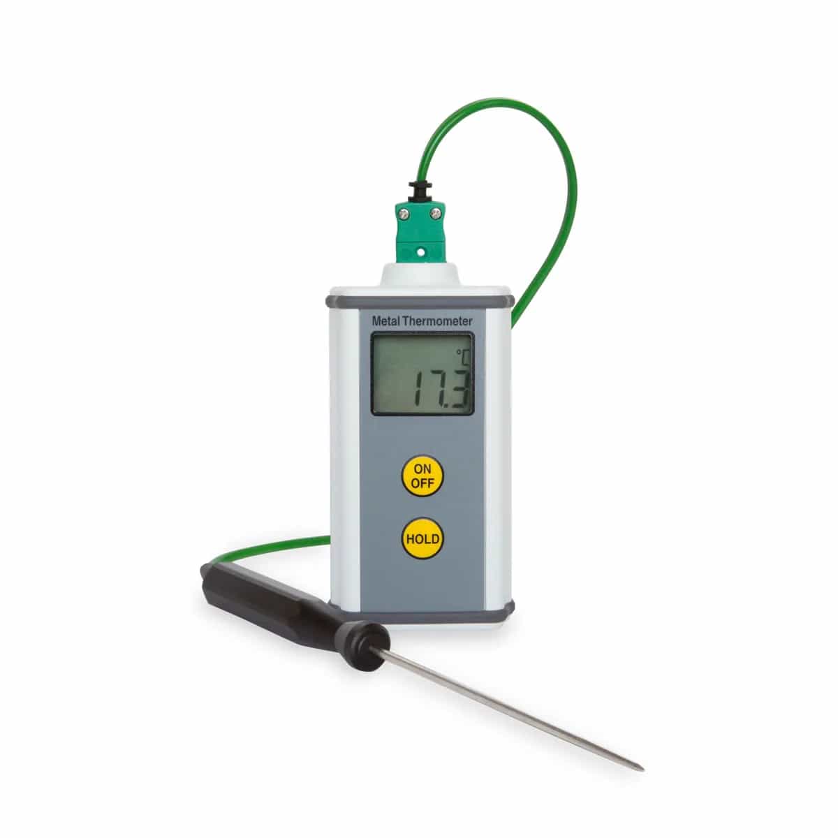Termometr ETI Therma K Metal - termopara typ K, zakres do 1372 °C, IP67