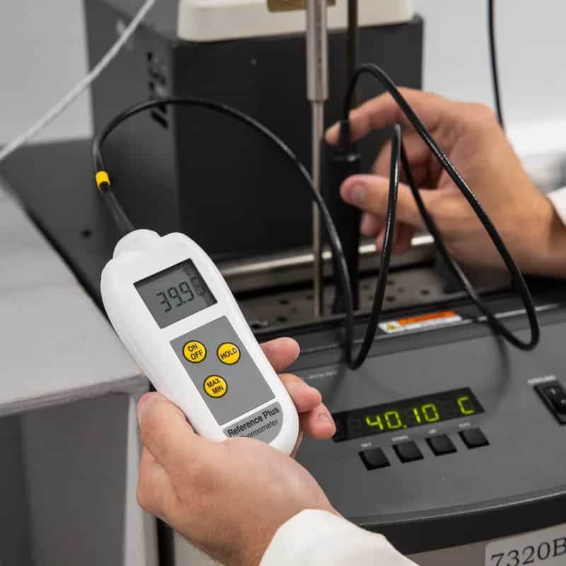 Termometr wzorcowy ETI Reference Plus PT100 do kalibracji - dokładność systemowa ±0,03 °C – widok 4 (miniatura)