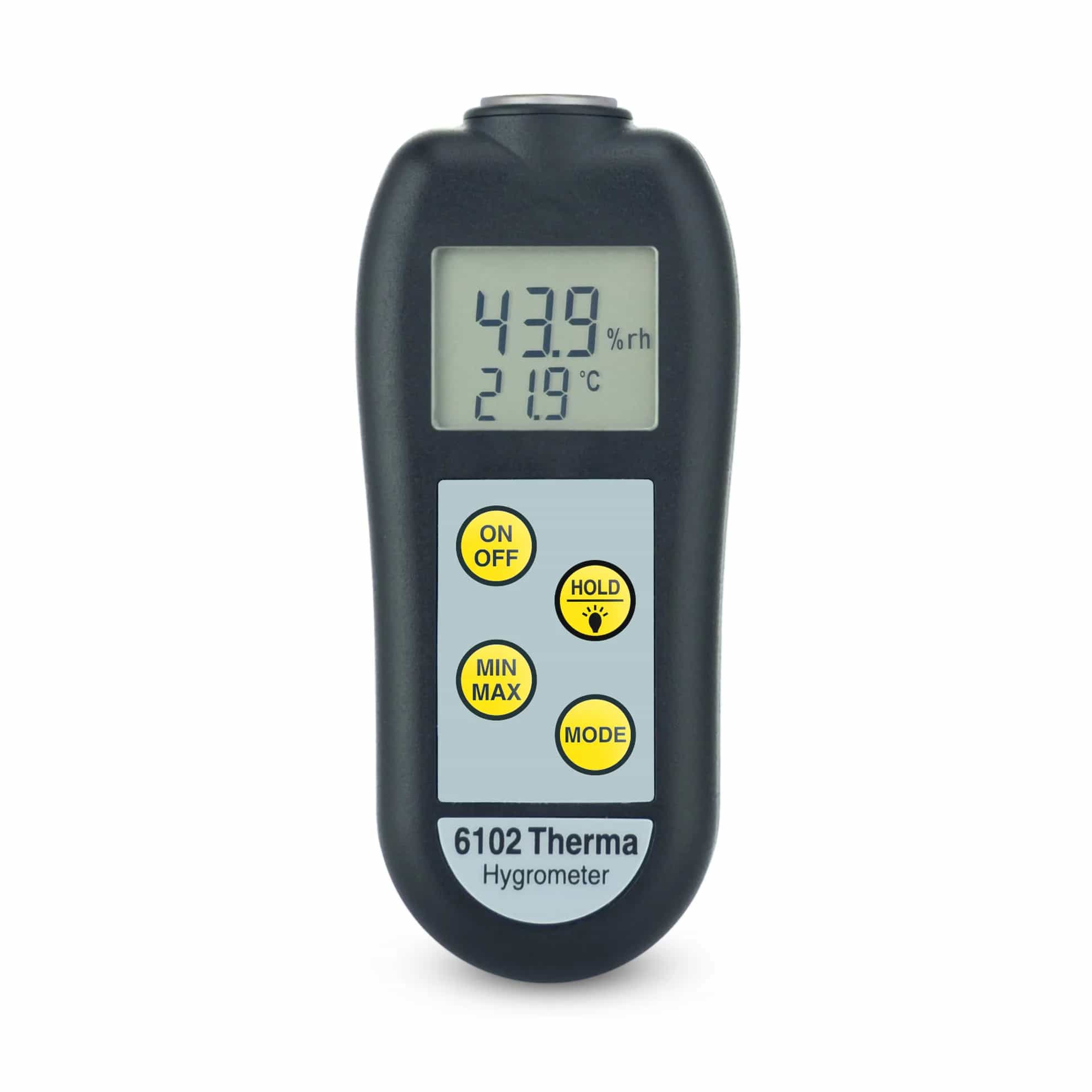 Termohigrometr inspekcyjny ETI 6100 z wymienną sondą - ±0,4°C / ±2 %rh – widok 2 (miniatura)