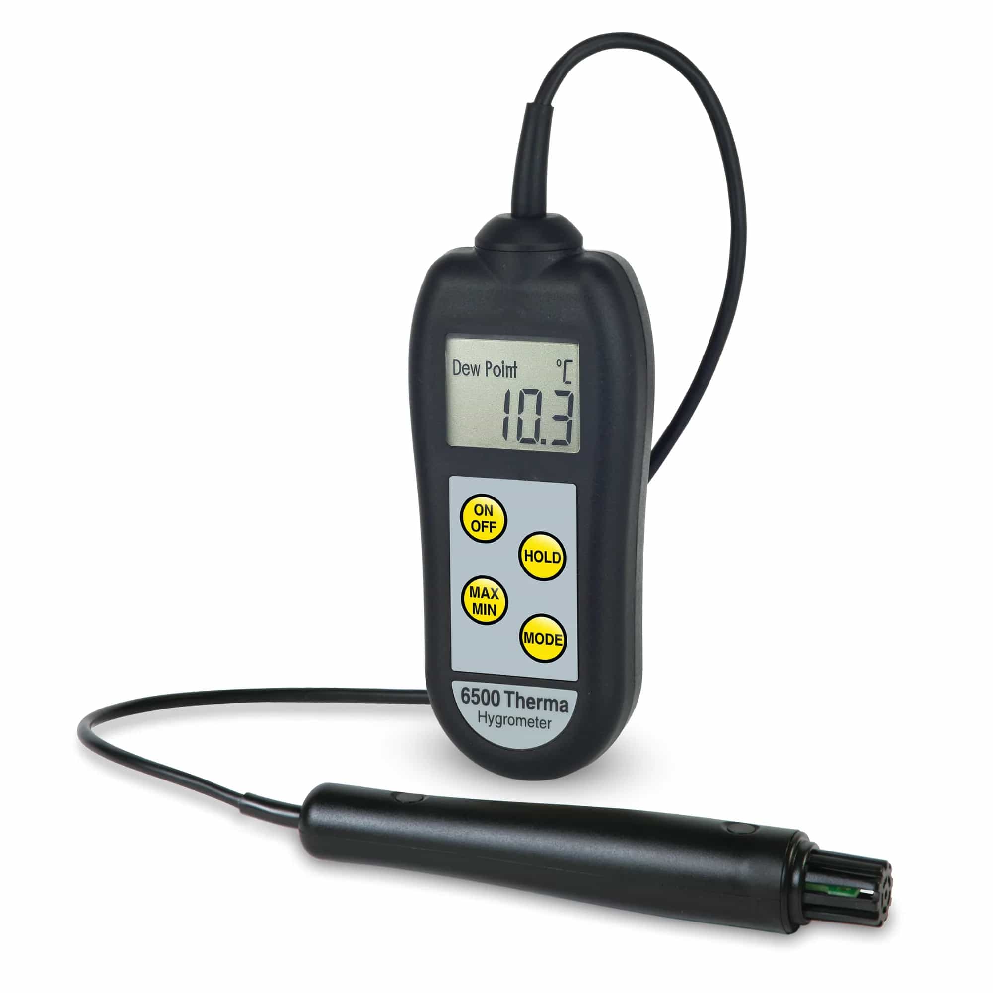 Higrometr inspekcyjny ETI 6500 Therma-Hygrometer z sondą zdalną - ±3% RH – widok 2 (miniatura)