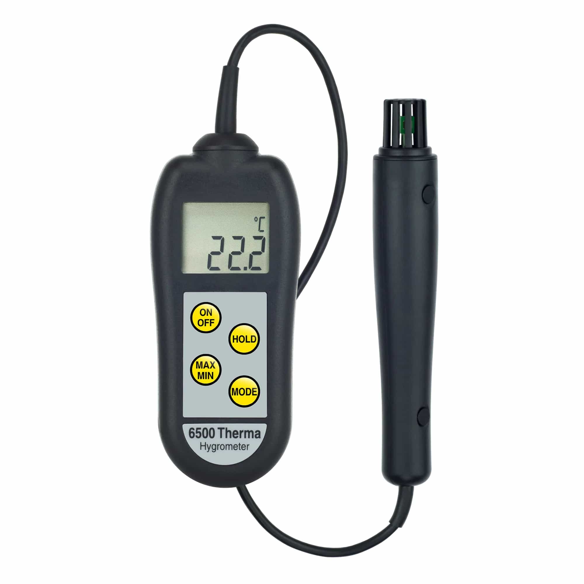 Higrometr inspekcyjny ETI 6500 Therma-Hygrometer z sondą zdalną - ±3% RH
