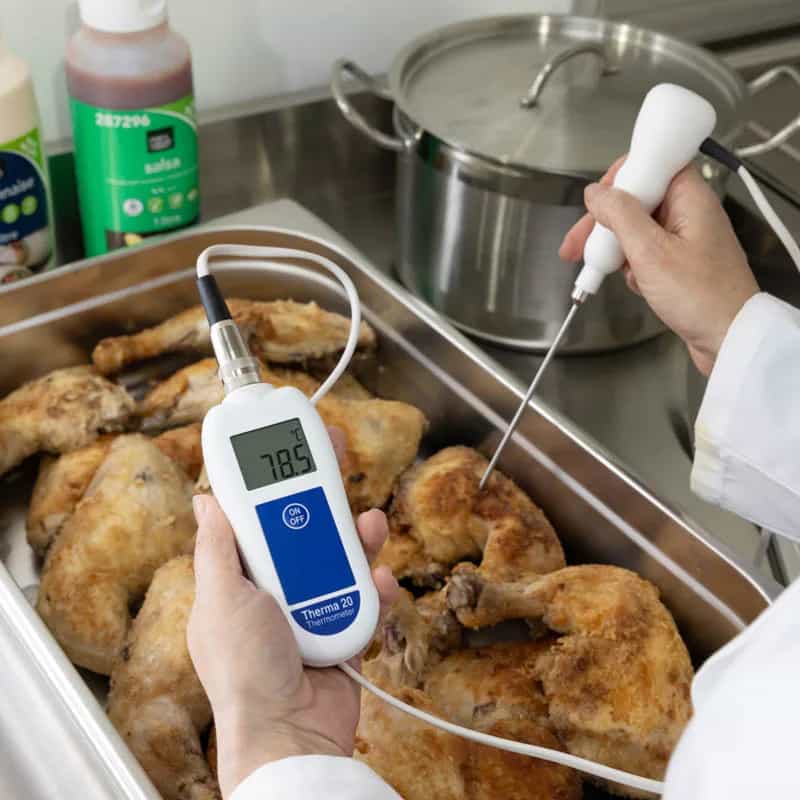Termometr termistorowy ETI Therma 20 - dokładność ±0,2 °C – widok 3 (miniatura)