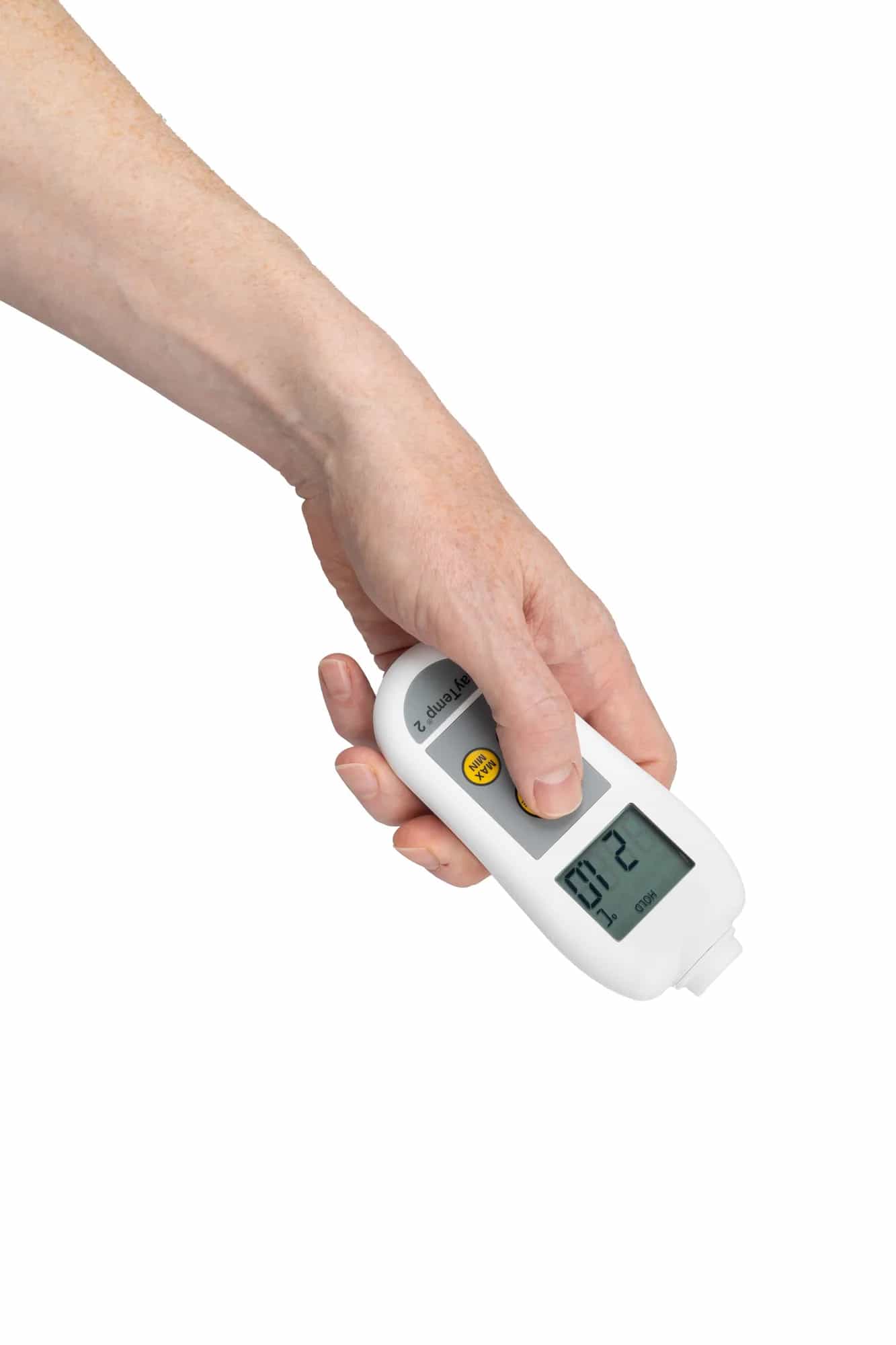 Pirometr ETI RayTemp 2 - bezdotykowy termometr na podczerwień, dokładność ±1 °C – widok 4 (miniatura)