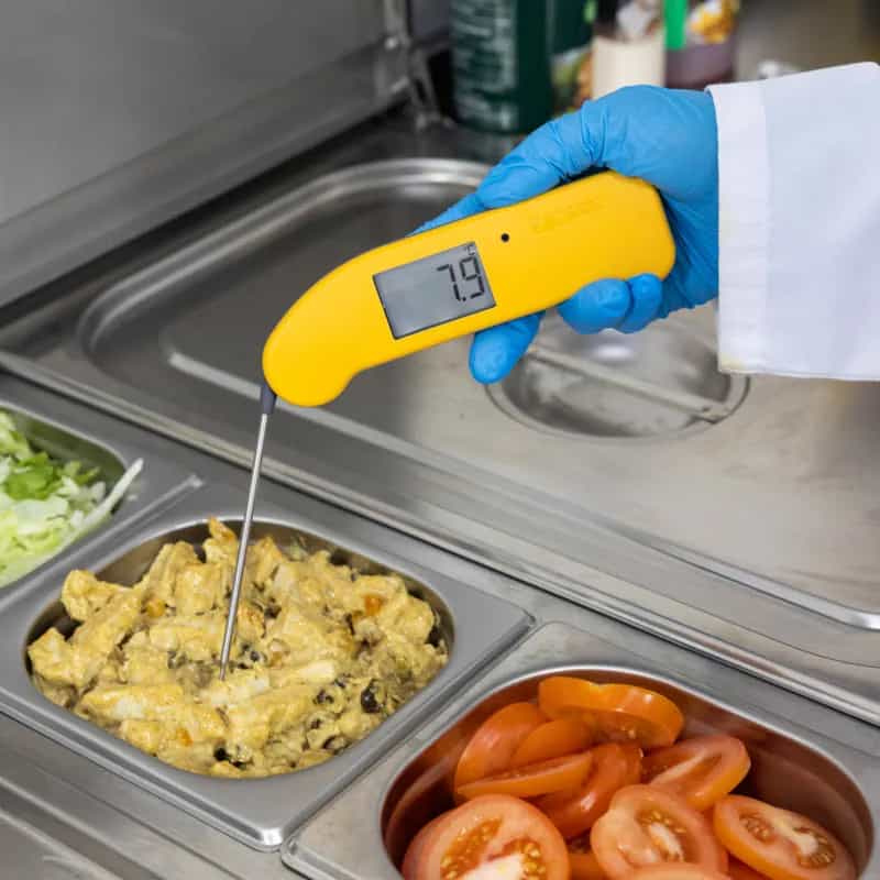 Termometr Thermapen ONE – błyskawiczny termometr szpilkowy ±0,3 °C, IP67 — Żółty — zdjęcie 6 (miniatura)