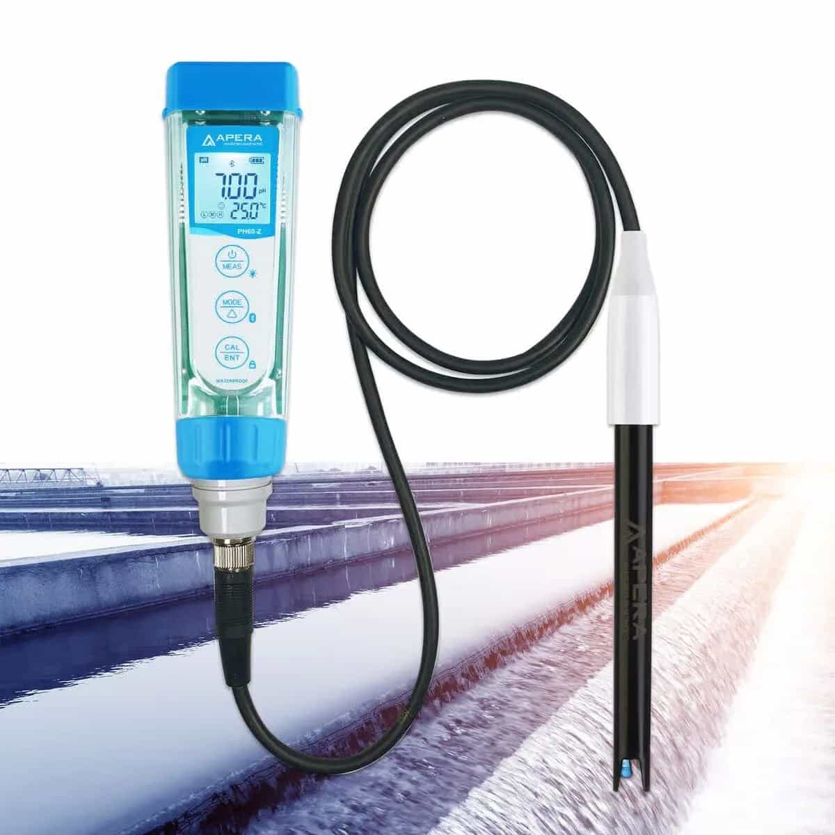 Zestaw pH-metru Apera PH60Z-WW – elektroda LabSen 335 do cieczy zanieczyszczonych