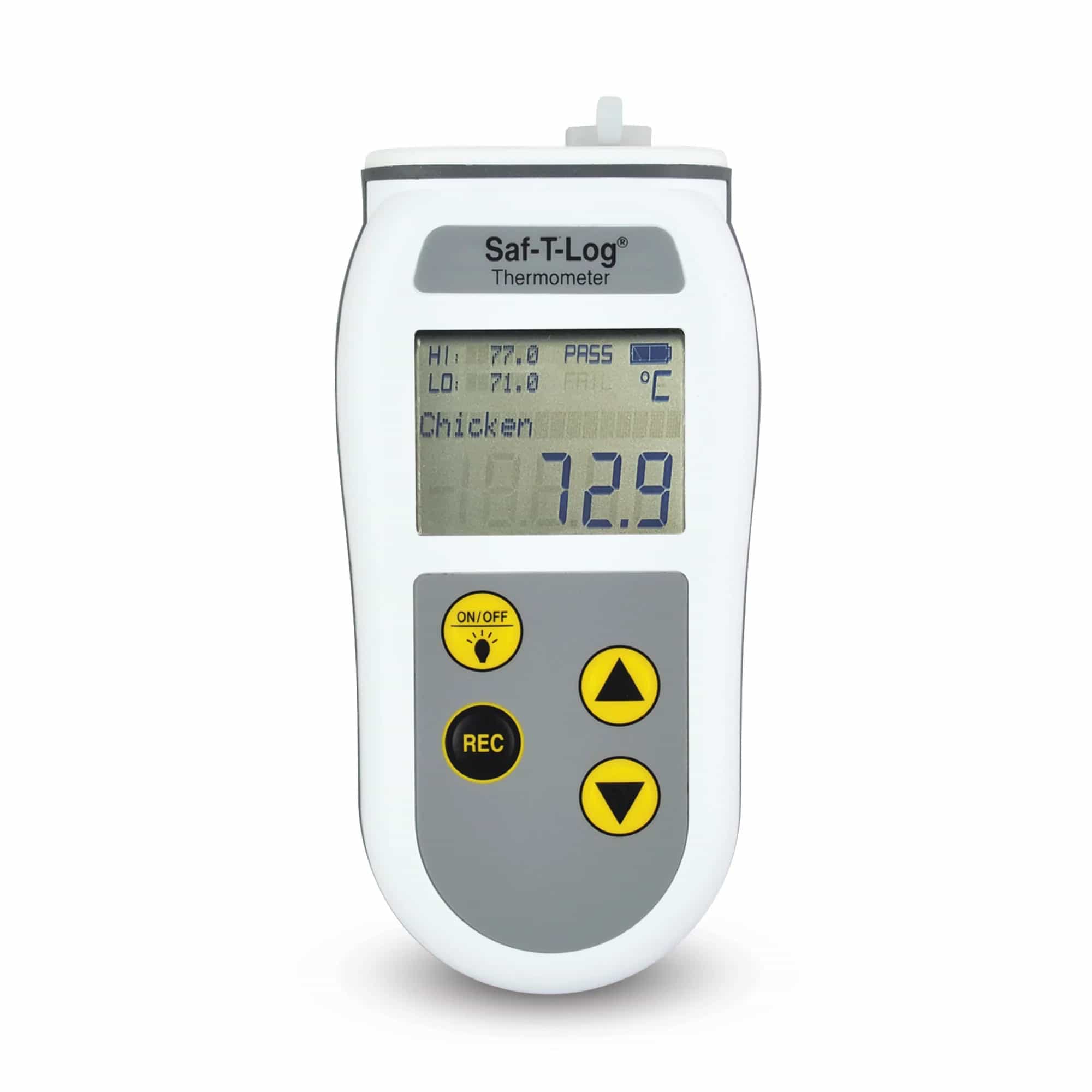 Termometr z rejestracją ETI Saf-T-Log – HACCP, IP67, ±0,4 °C – widok 3 (miniatura)