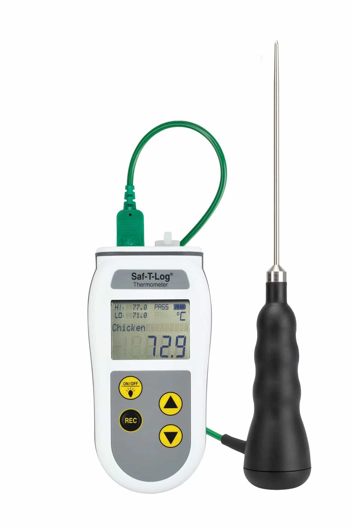 Termometr z rejestracją ETI Saf-T-Log – HACCP, IP67, ±0,4 °C – sonda pomiarowa (miniatura)