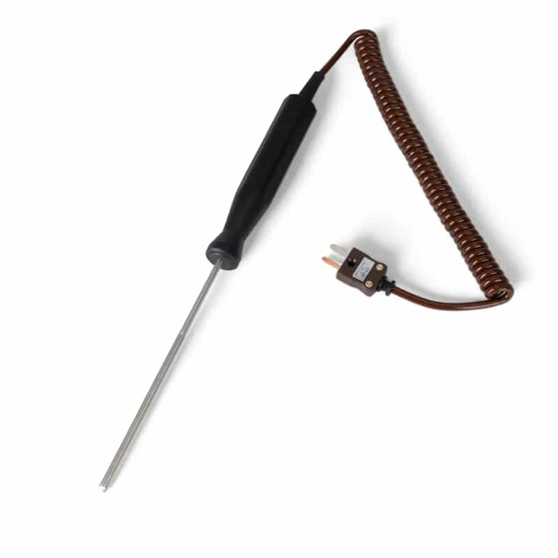 Sonda do pomiaru temperatury między opakowaniami ETI PT100 klasy A, Ø6 × 130 mm – widok główny (miniatura)