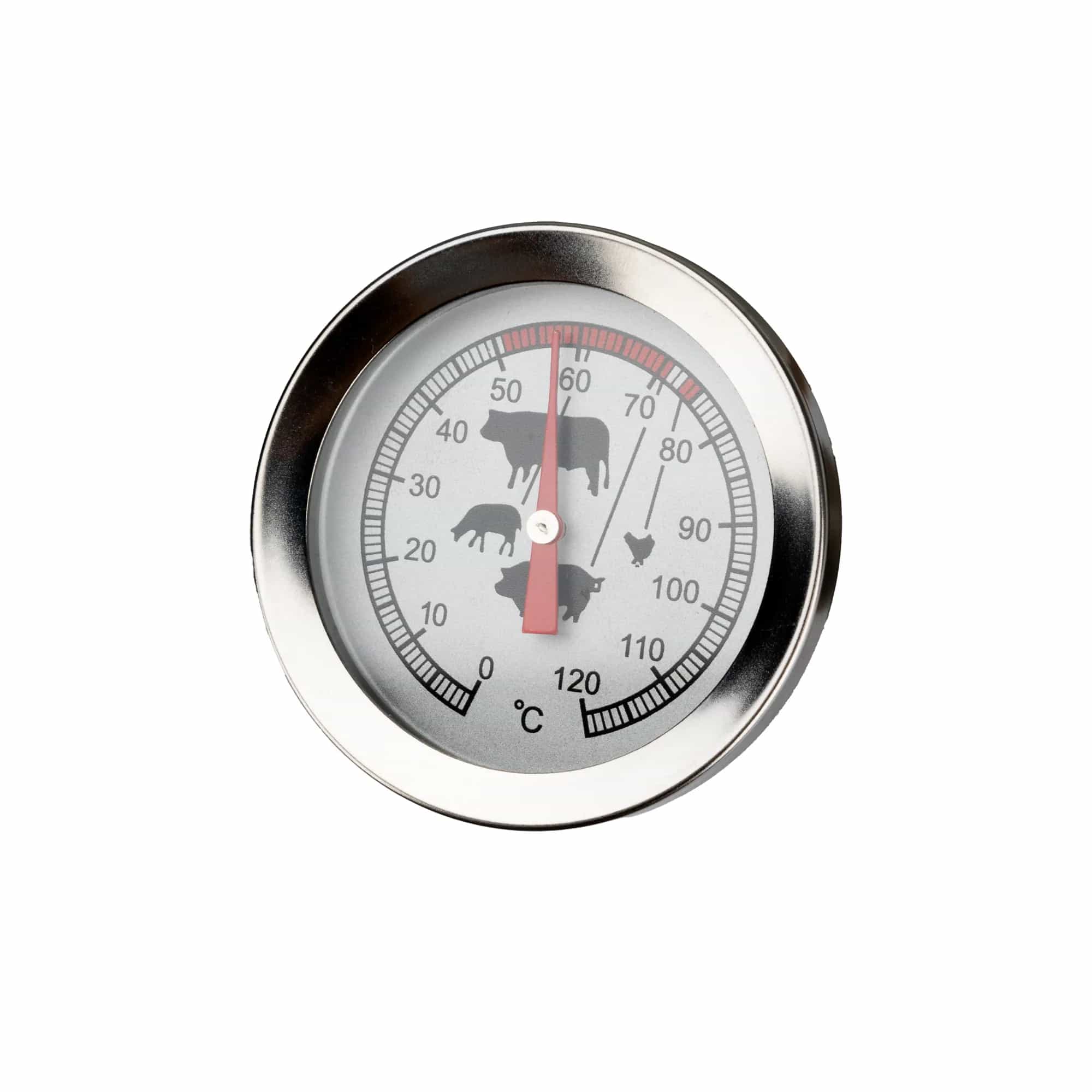 Termometr do pieczenia mięsa ETI 800-804 ze stali nierdzewnej z tarczą Ø45 mm – widok 3 (miniatura)