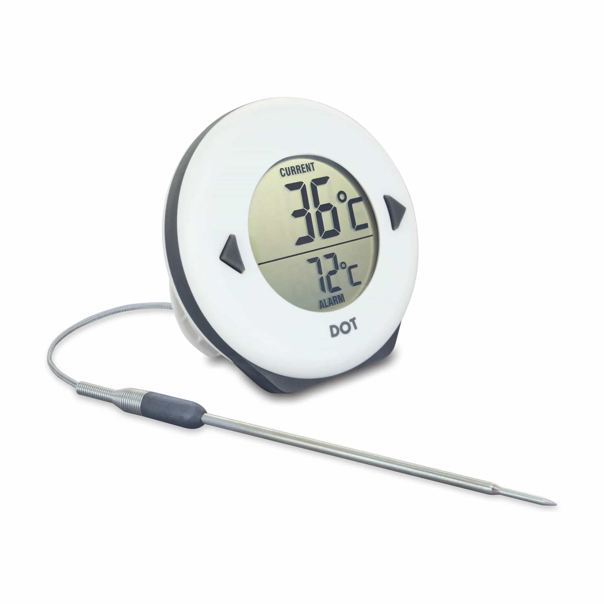 Termometr do piekarnika ETI DOT z sondą i alarmem - zakres do 300°C Biały – sonda pomiarowa (miniatura)