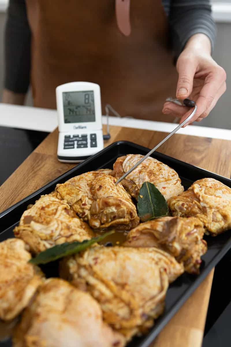 Termometr z alarmem ETI ChefAlarm – zakres -50 do 300 °C, timer i alarm 92 dB – widok 5 (miniatura)