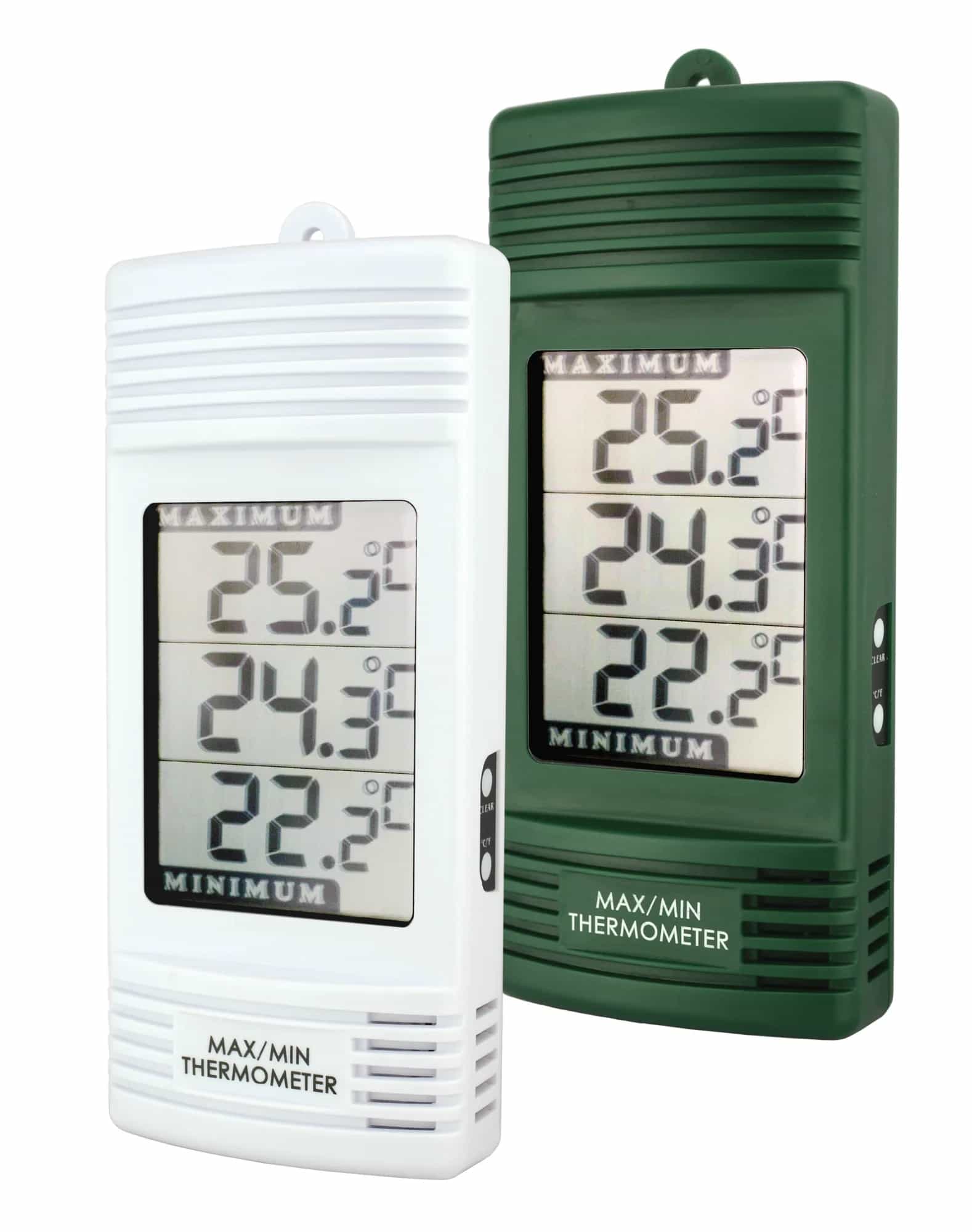 Termometr pokojowy ETI cyfrowy min/max, -20 do 59,9 °C Biały – widok 2 (miniatura)