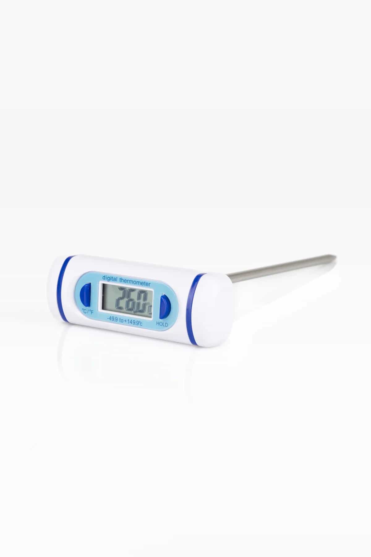 Termometr kieszonkowy ETI 810-265 w kształcie litery T - zakres -49,9 do 149,9 °C – widok 2 (miniatura)
