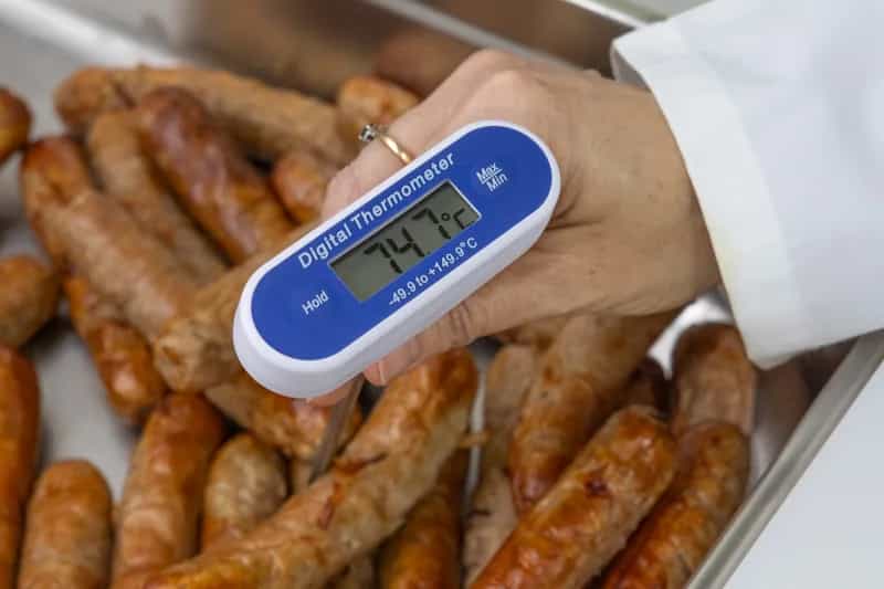 Termometr kieszonkowy ETI 810-265 w kształcie litery T - zakres -49,9 do 149,9 °C – widok 6 (miniatura)