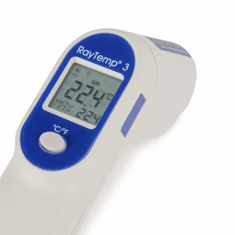 Pirometr ETI RayTemp 3 - termometr bezdotykowy na podczerwień -60 do 500°C, optyka 12:1 – widok 5 (miniatura)