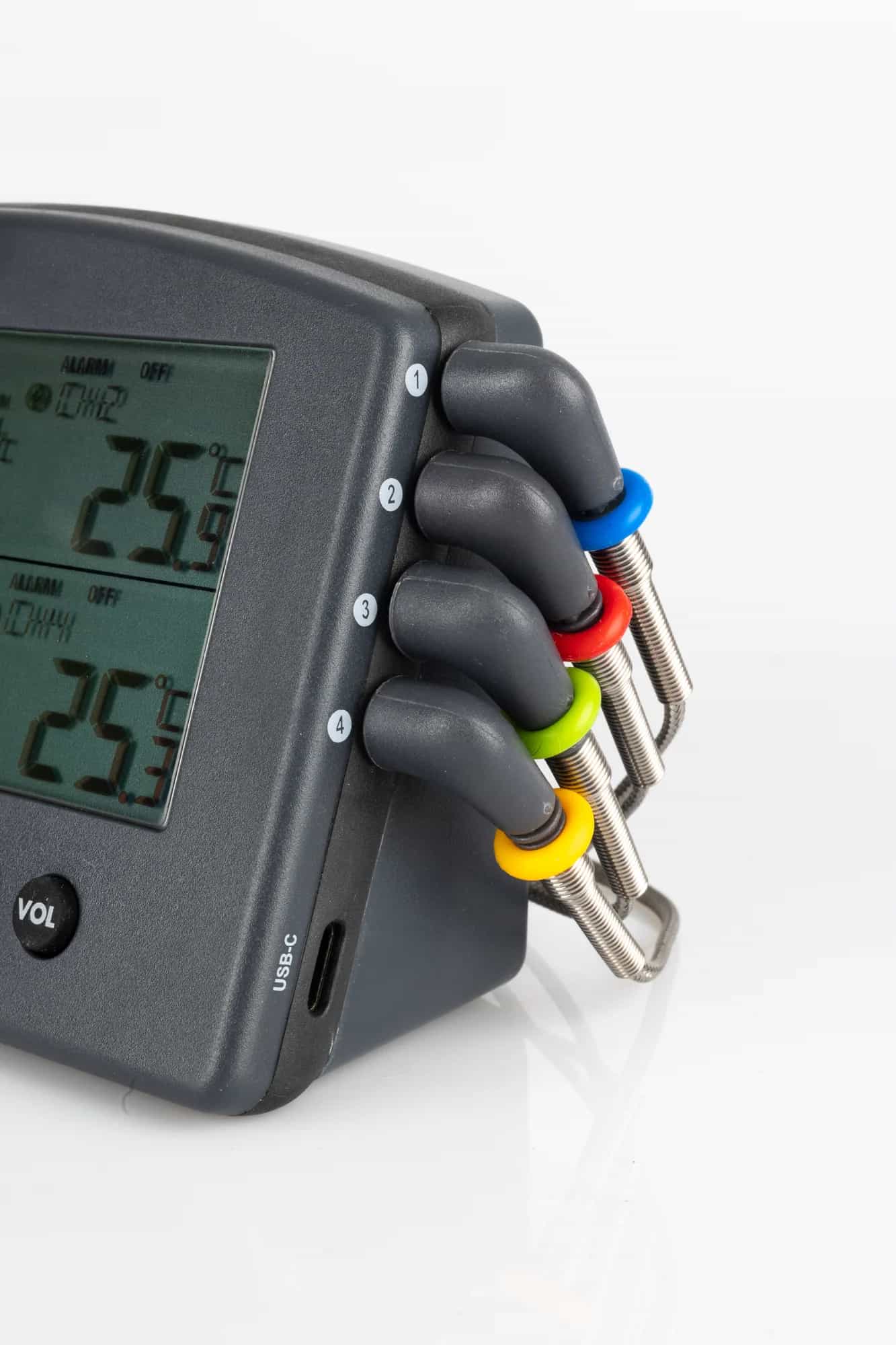 4-kanałowy rejestrator temperatury WiFi i Bluetooth ETI Signals 825-050 - zakres -50 do +300 °C – detal (miniatura)