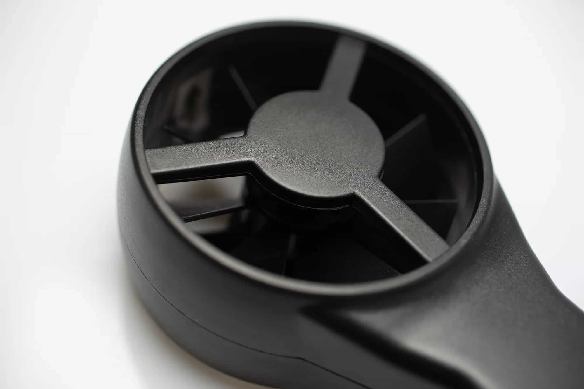 Anemometr z termometrem ETI 9035 - pomiar prędkości powietrza 0,4-30 m/s – detal (miniatura)