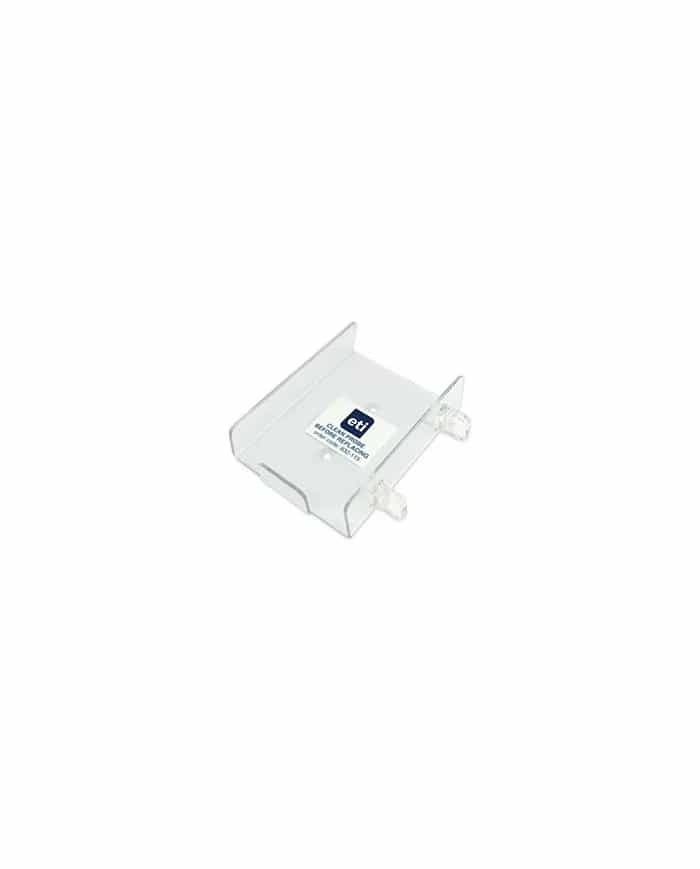 Uchwyt ścienny ETI 832-115 – akrylowy holder do termometrów