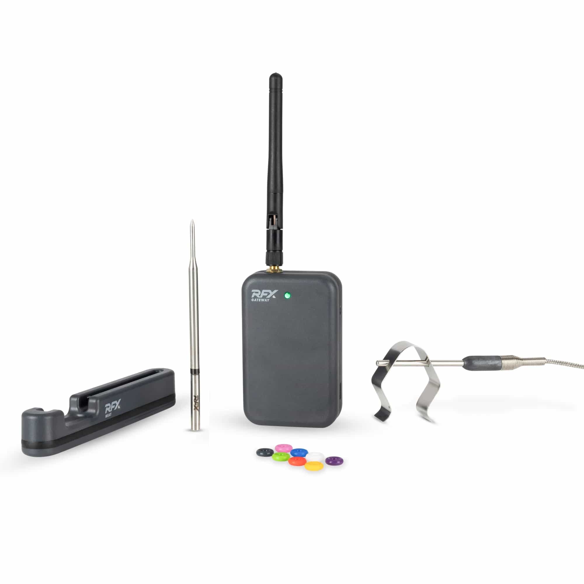 Bezprzewodowy termometr do mięsa ETI RFX Starter Kit - bramka RFX Gateway z jedną sondą RFX Meat