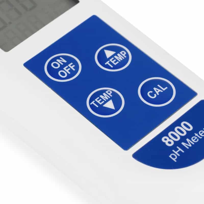 pH-metr ETI 8000 z wymienną elektrodą - dokładność ±0,05 pH – widok 4 (miniatura)