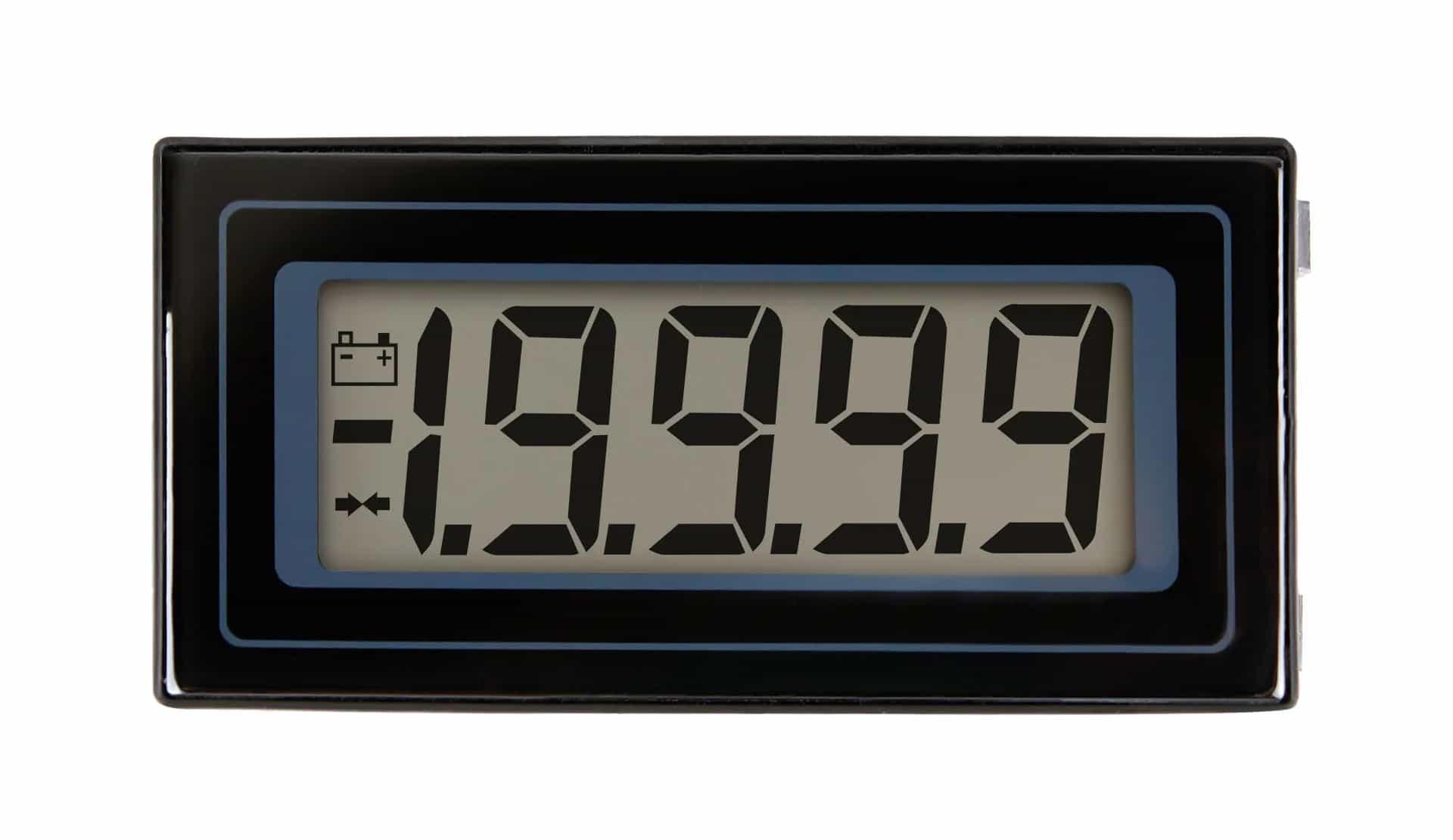 Woltomierz Lascar DPM 160 – LCD 4½ cyfry – widok dodatkowy 2 (miniatura)
