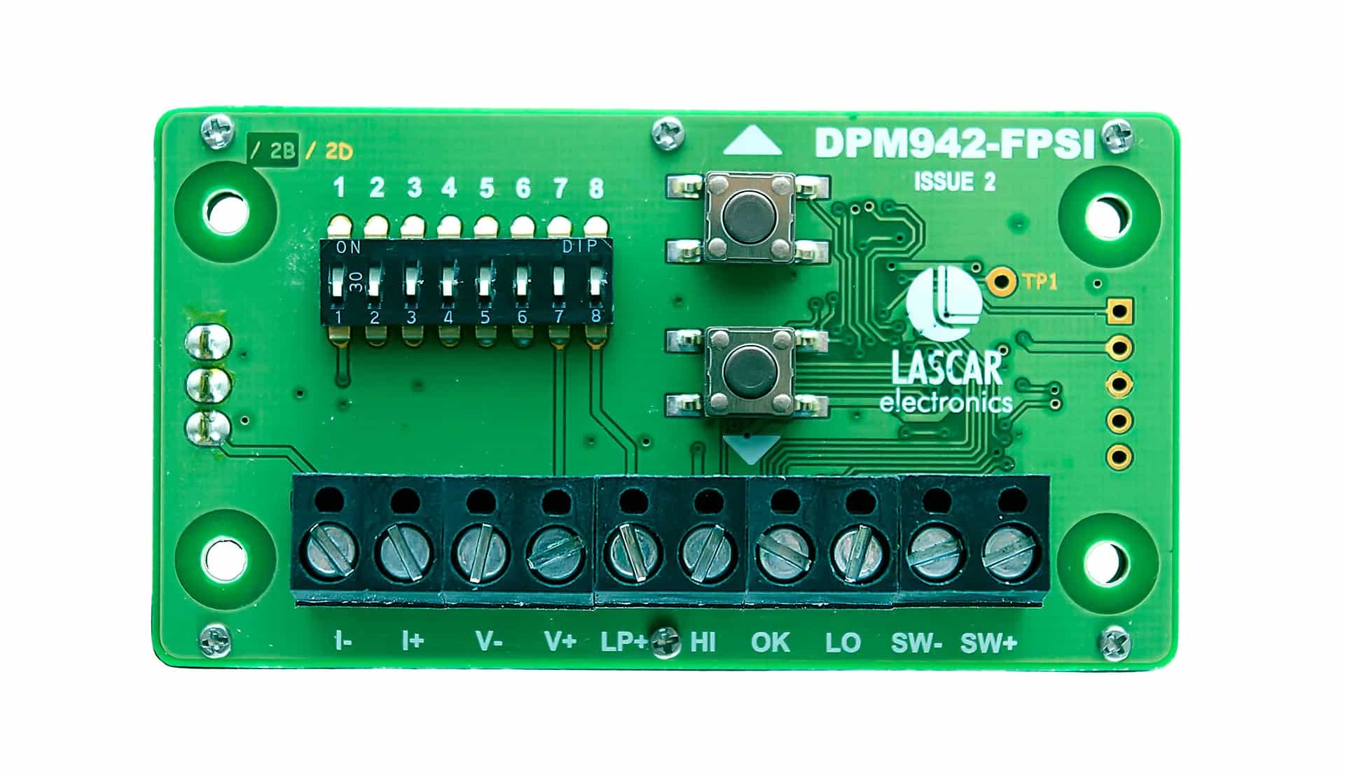 Wskaźnik progowy Lascar DPM 942-FPSI – światło czerwone i zielone