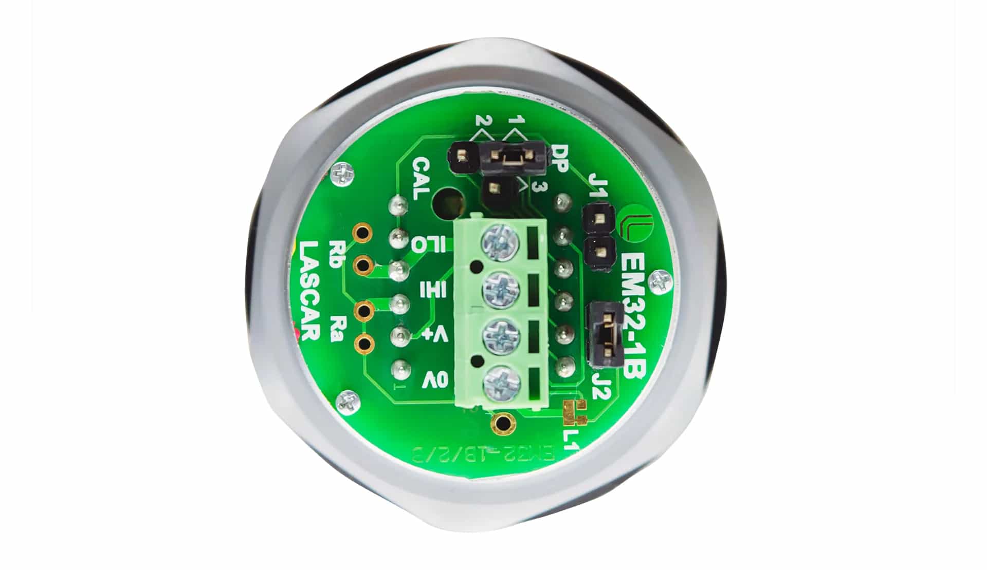 Woltomierz panelowy Lascar EM32-1B – LCD 3,5 cyfry i front IP67 – widok dodatkowy 3 (miniatura)