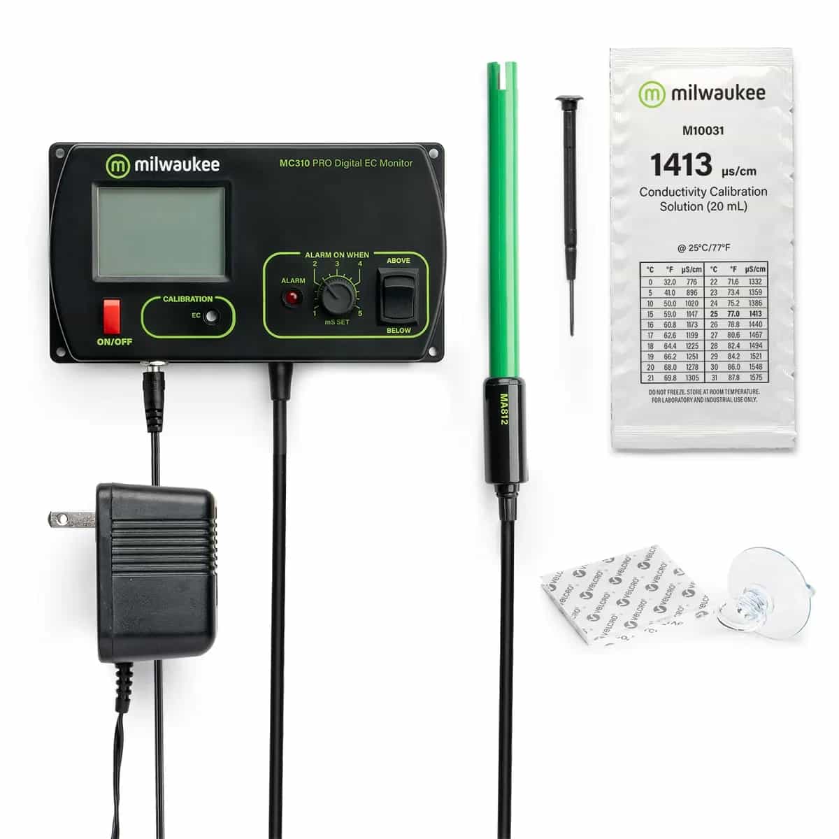 monitor procesowy Milwaukee MC310 — wraz z wyposażeniem zestawu (miniatura)