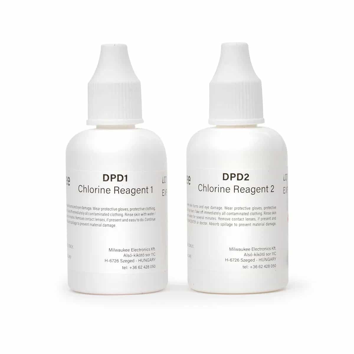 Zestaw odczynników Milwaukee MI506-100 – ciekły DPD do chloru wolnego dla fotometru MI406